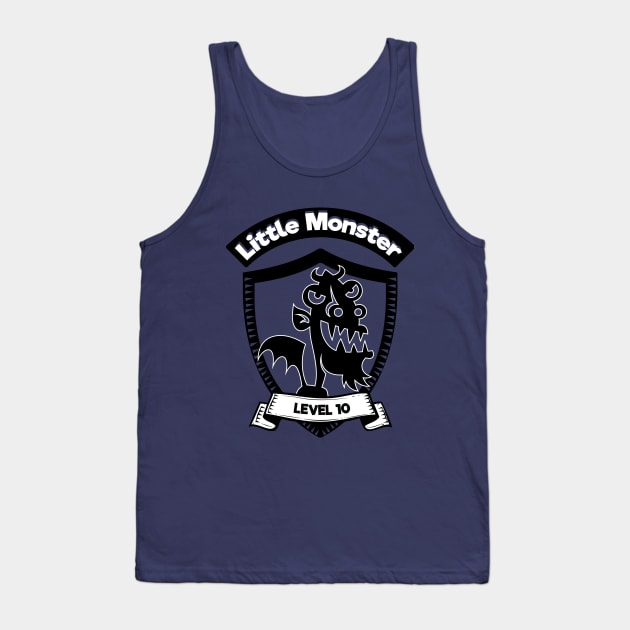 Little monster Level 10 Tank Top by atomguy